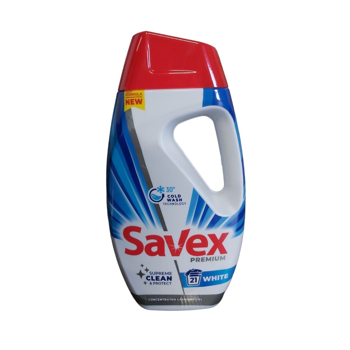 SAVEX PREMIUM DETERGENT LICHID 945ML WHITE 21 SPALARI