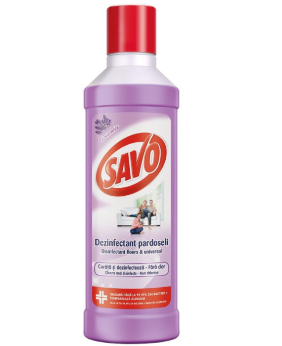  solutie pentru pardoseli si lemn 1l lavanda, savo