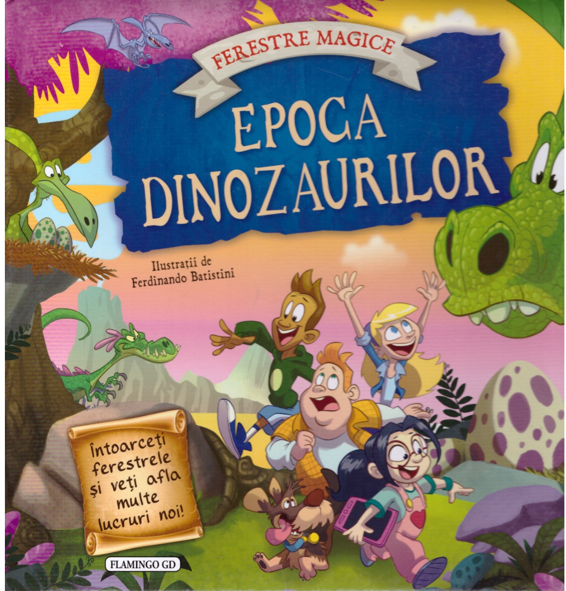 Epoca dinozaurilor cu ferestre magice - MOON