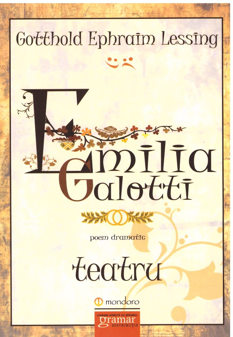 Emilia Galotti Teatru - Gotthold Ephraim Lessing