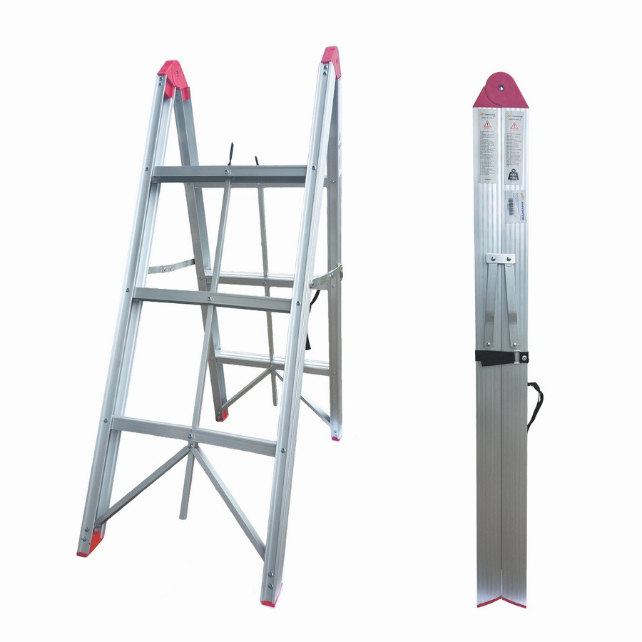 Scara pliabila ultracompacta din aluminiu MESTERINO TOOLS JL-308(2x3), 113x92x44 cm