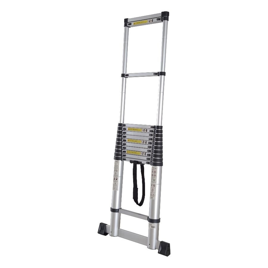 Scara telescopica din aluminiu MESTERINO TOOLS MTJL-101-5.4, 5.4 metri, 14 trepte, greutate maxima suportata 150 kg