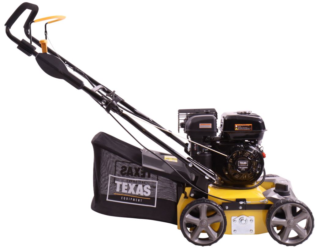 Texas Pro Cut 400TG 2-in-1 Scarificator si aerator gazon, benzina, 5CP, reglaj central, latime lucru 400mm 480090066492