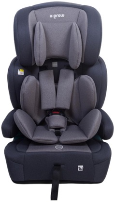 Scaun auto/inaltator 76-150CM(15M-12Y), R129, isofix, gri, U-Grow