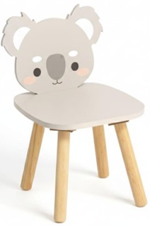 Scaun copii, MDF,design ursulet koala, U-Grow