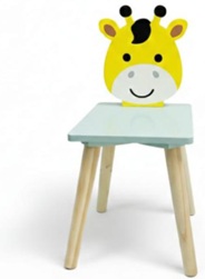 Scaun copii, MDF,design girafa, U-Grow