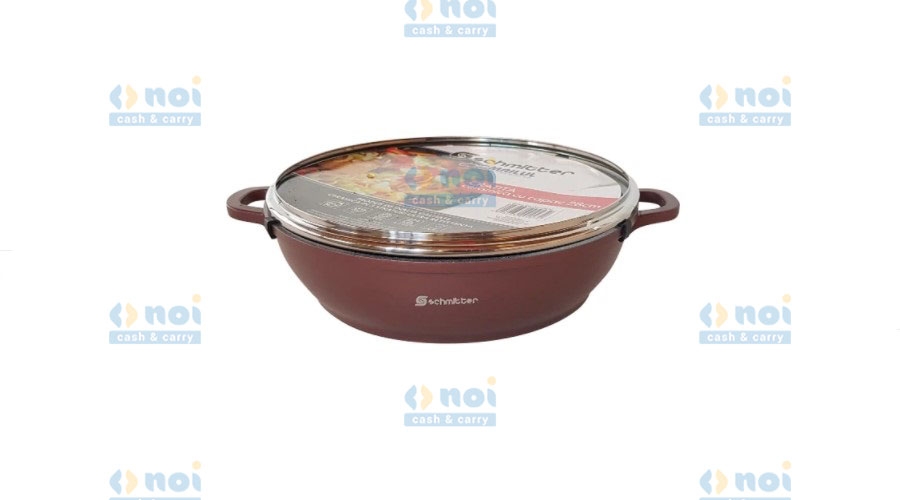 SCHMITTER CRATITA CU CAPAC AL. TURNAT CERAMICA 2.8L 24X7.5CM 312.24.TC