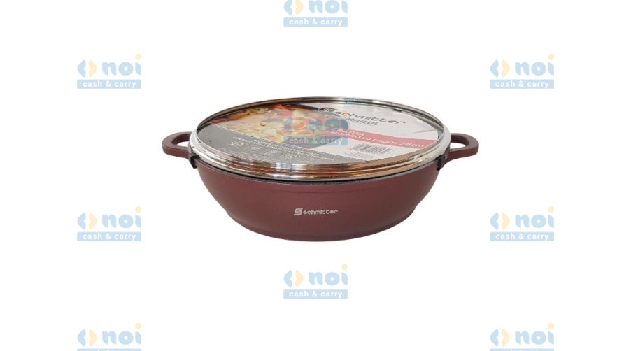 SCHMITTER CRATITA CU CAPAC AL. TURNAT CERAMICA 3.5L 28X7.5CM  312.28.TC