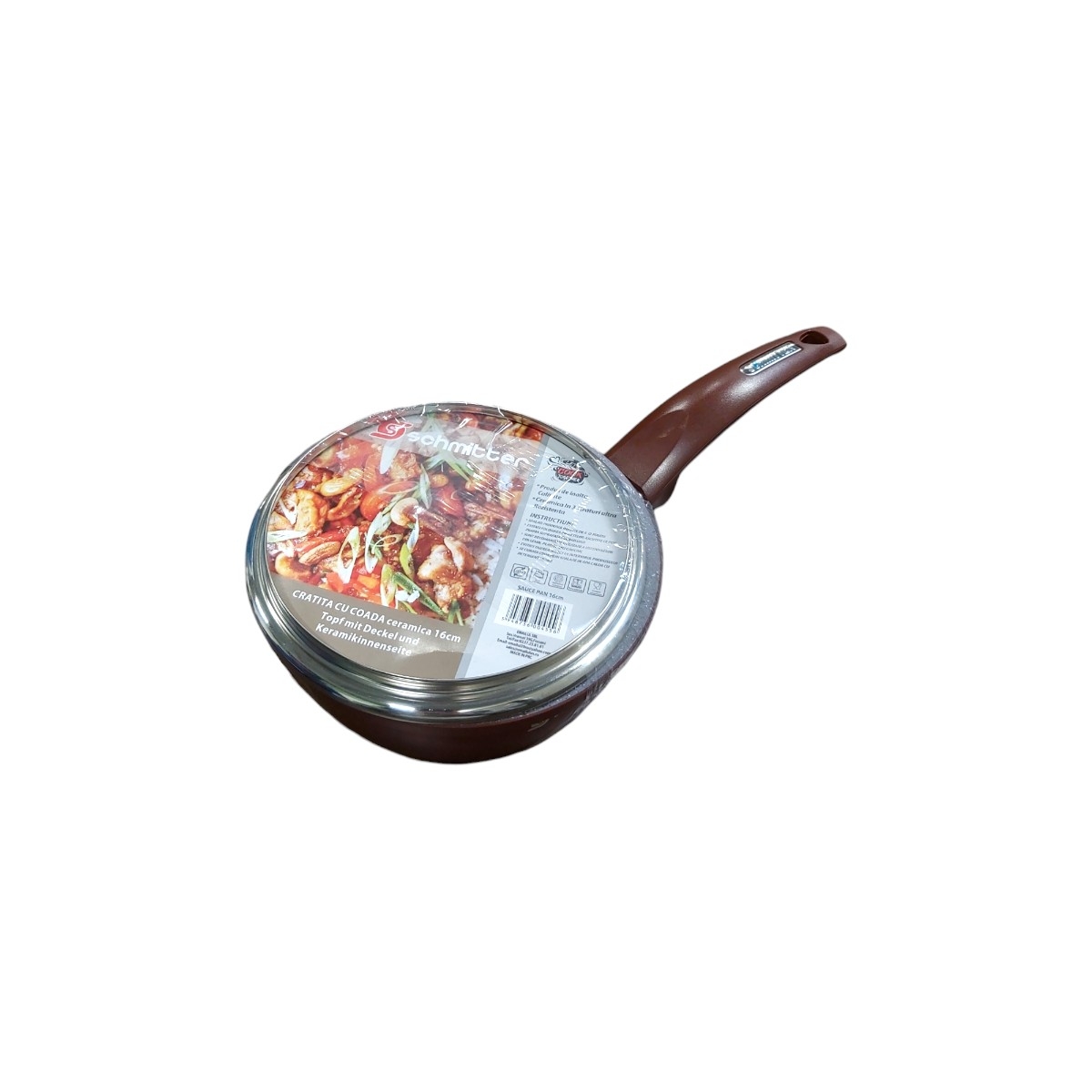 SCHMITTER CRATITA CU COADA  AL TURNAT CERAMICA 16CM 1.5L 312.16.TC