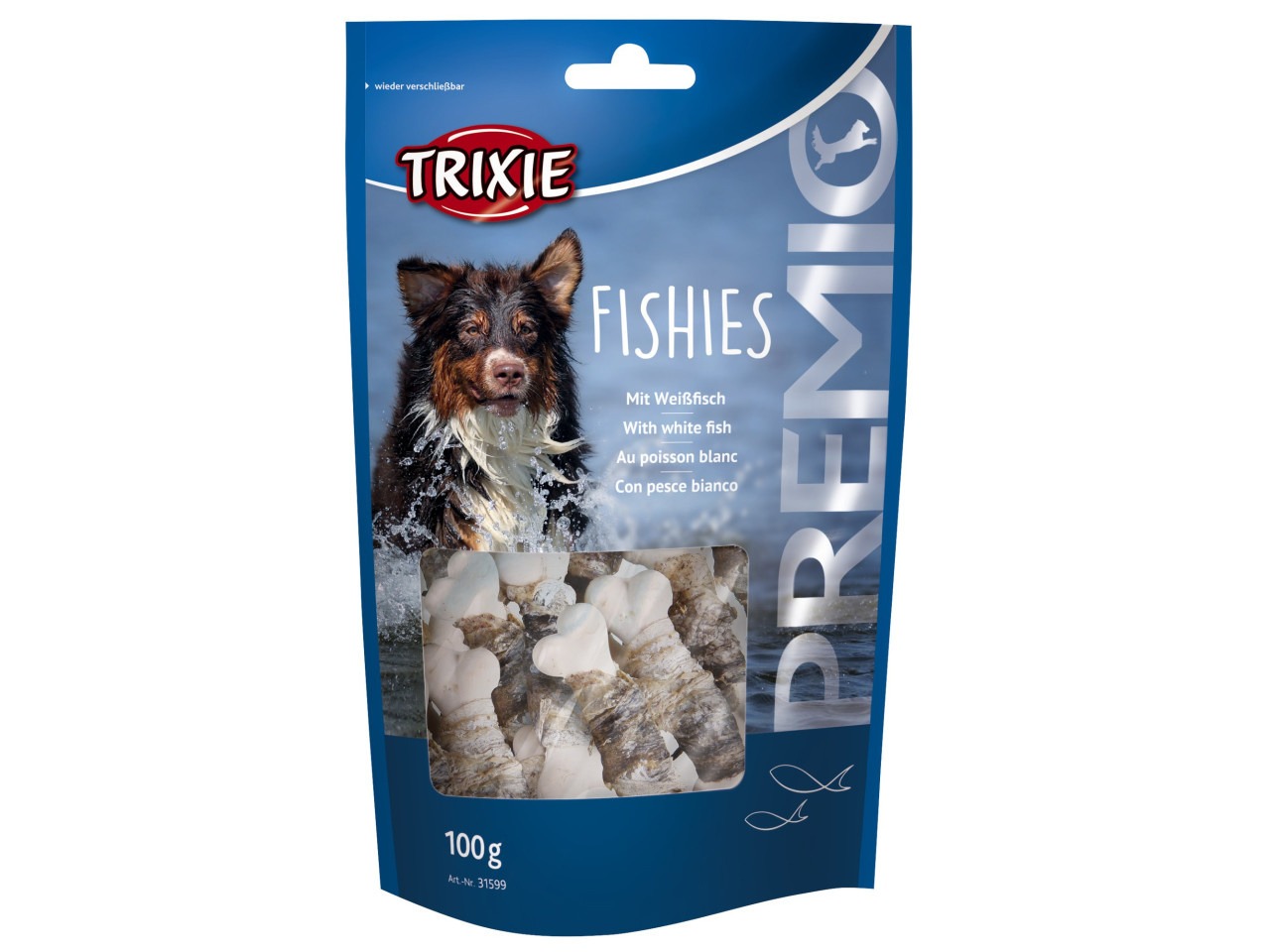 Trixie Recompense Pentru Caini, Premio, Oscioare Cu Peste, 100 g, 31599