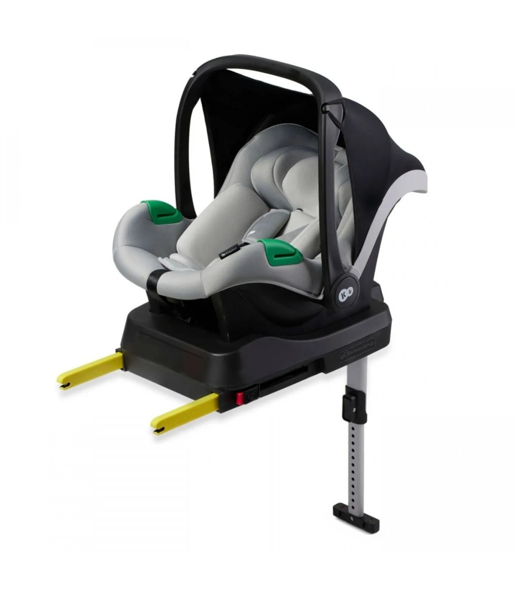 SCOICA AUTO KINDERKRAFT MINK PRO I-SIZE 40-75 CM  BAZA ZESTAW GREY