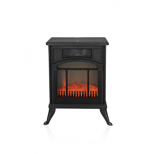 Semineu electric, 2 trepte de putere 1900W, element de incalzire PTC, Zilan