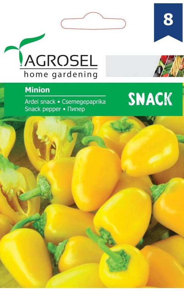 Seminte Ardei galben Minion, 0.25 g, Agrosel