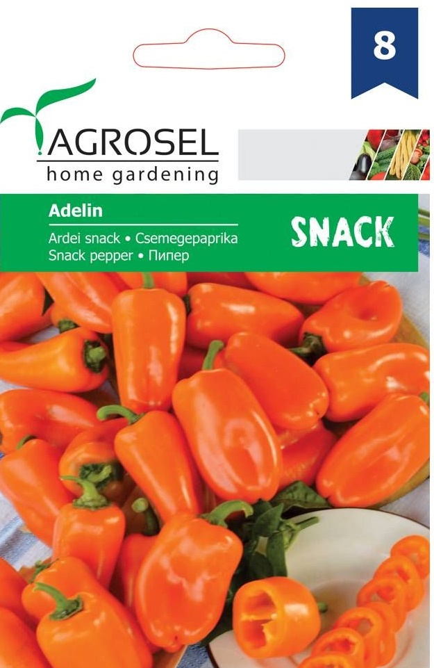 Seminte Ardei orange Adelin, 0,25 g, Agrosel