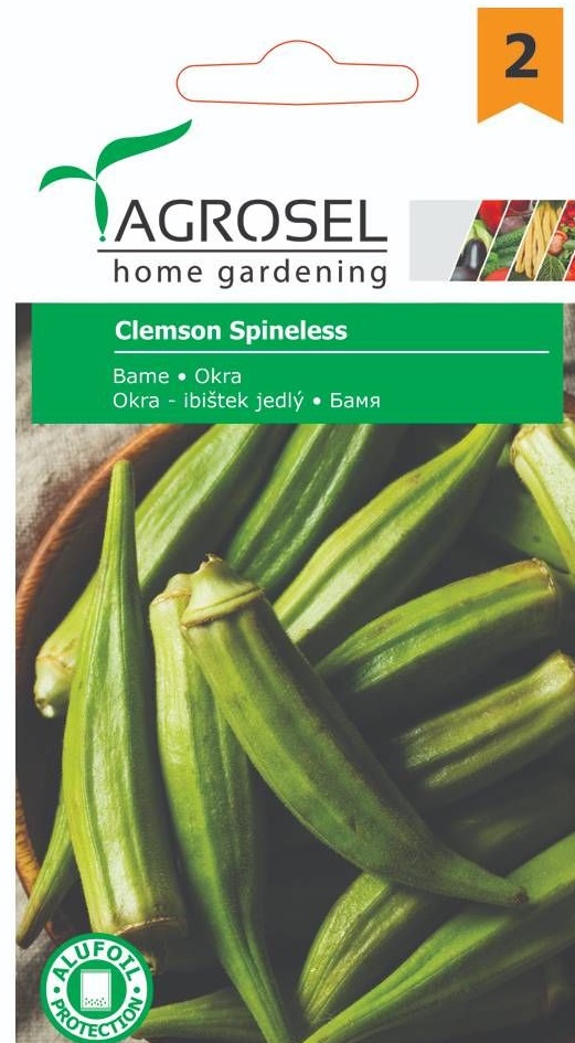 Seminte Bame Clemson Spineless, 3 g, Agrosel