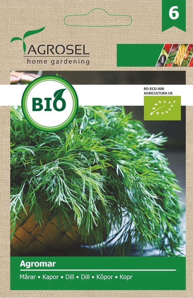 Seminte BIO Marar Agromar, 2.5 g, Agrosel