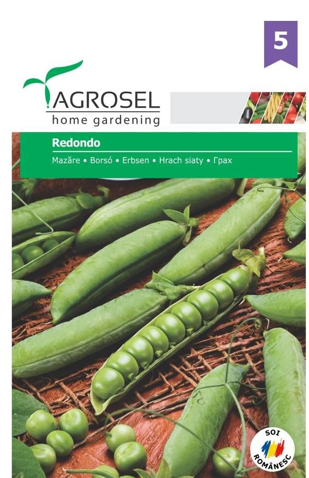 Seminte Mazare Redondo, 35 g , Agrosel