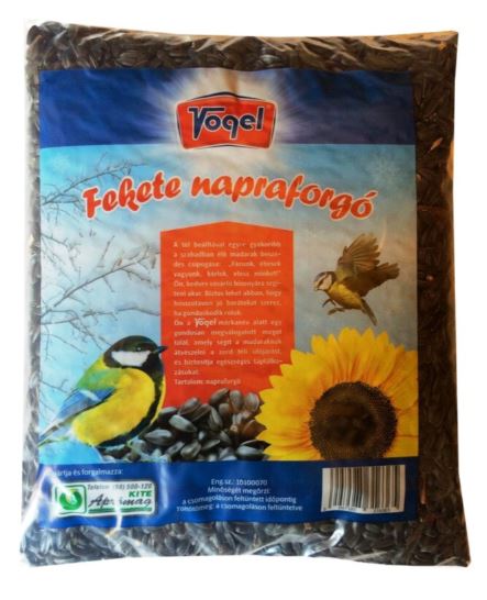 Hrana Pentru Pasari Salbatice, Seminte Negre De Floarea Soarelui, 1 kg