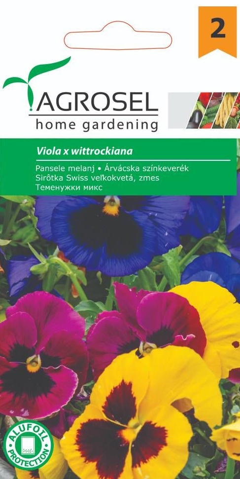 Seminte Pansele melanj, 0,.25 g, Agrosel