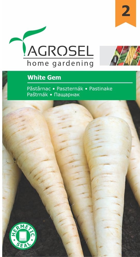 Seminte Pastarnac White Gem, 4 g, Agrosel