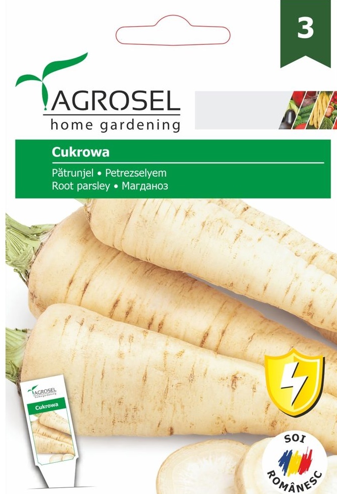 Seminte Patrunjel Cukrowa, 5 g, Agrosel