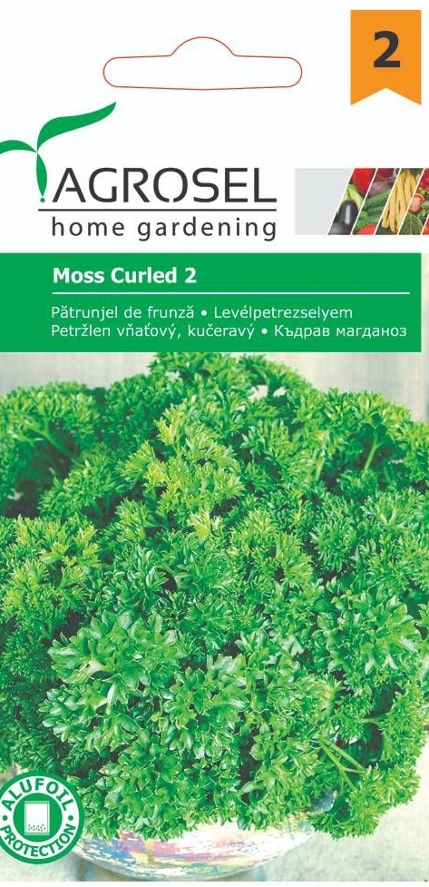 Seminte Patrunjel de frunza Moss Curled 2, 3.5 g, Agrosel