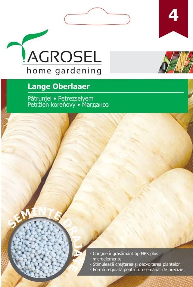 Seminte Patrunjel Lange Oberlaer drajat, 370 seminte, Agrosel