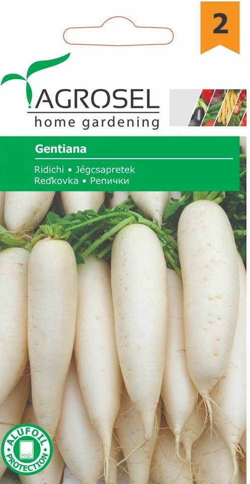 Seminte Ridichi Gentiana, 4 g, Agrosel