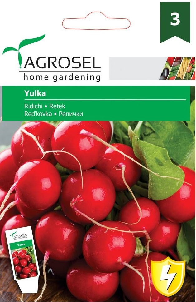 Seminte Ridichi Yulka, 7 g, Agrosel