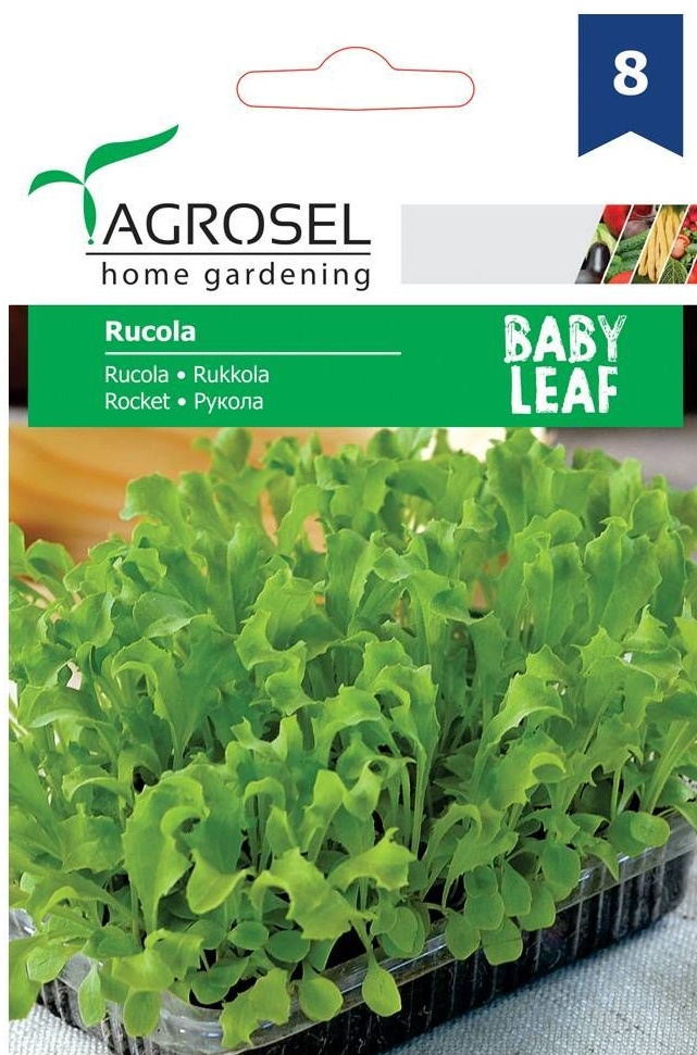 Seminte Rucola, baby leaf, 5.g, Agrosel