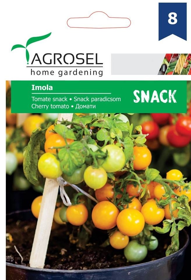 Seminte Tomate Imola Snack, 0.2 g, Agrosel