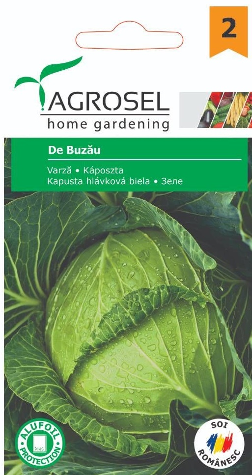 Seminte Varza de Buzau, 2.5 g, Agrosel