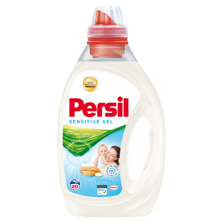 Persil Detergent lichid pentru haine/rufe, Sensitive Gel, 20 spalari, 1L