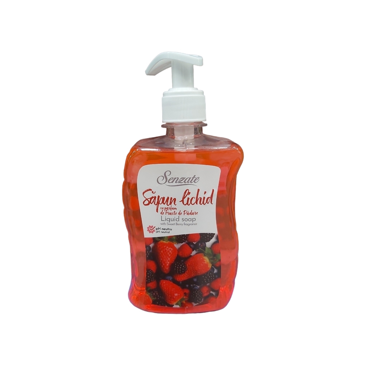 SENZATE SAPUN LICHID FRUCTE DE PADURE 500ML