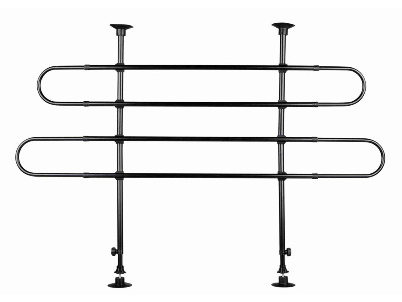 Trixie Grilaj Auto Portbagaj, Latime: 85-140 cm/ Inaltime: 75-110 cm, Negru, 1316