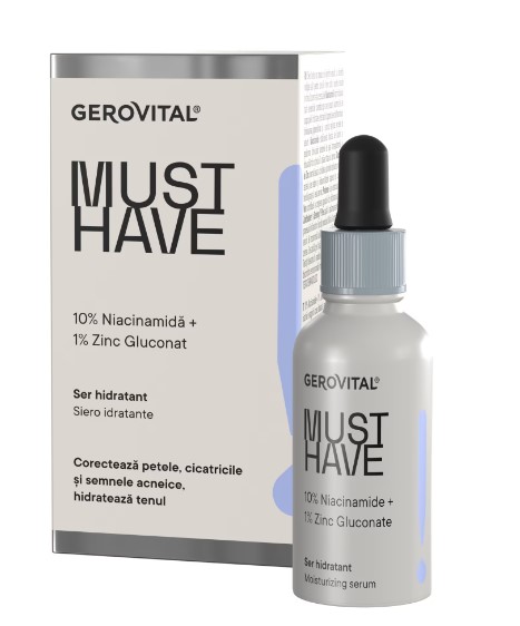 GEROVITAL MUST HAVE SER HIDRATANT 10%NIACINAMINA 30ML