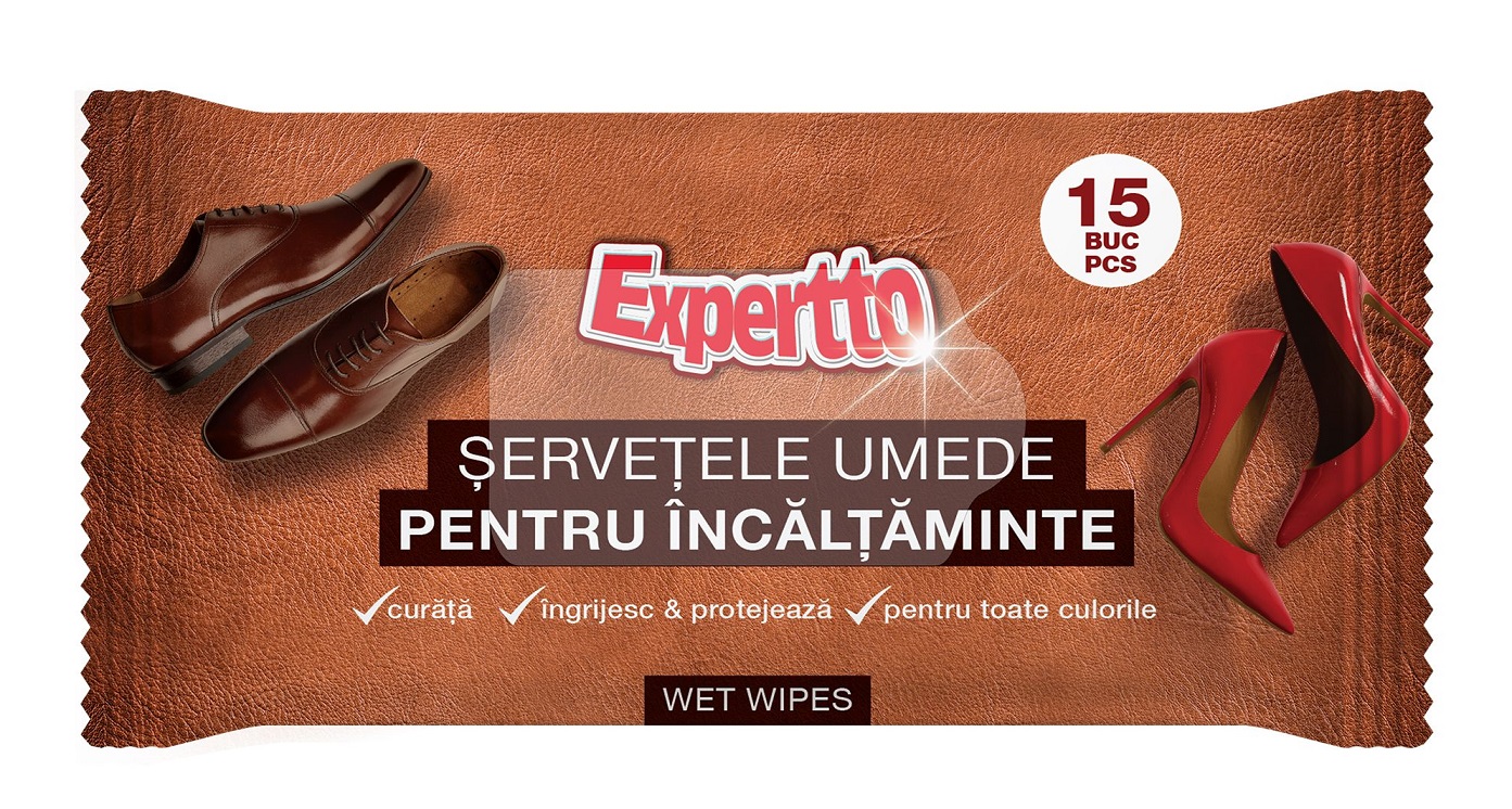 EXPERTTO SERVETELE UMEDE INCALTAMINTE 15BUC