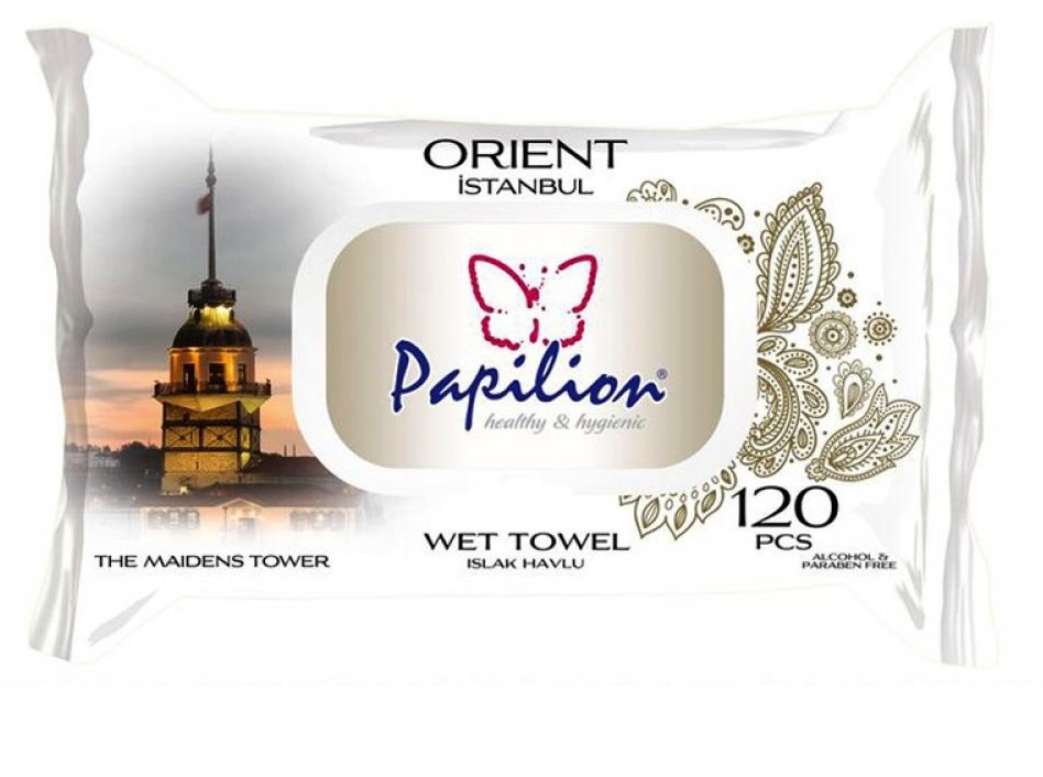 PAPILION SERVETELE UMEDE ORIENT 120BUC