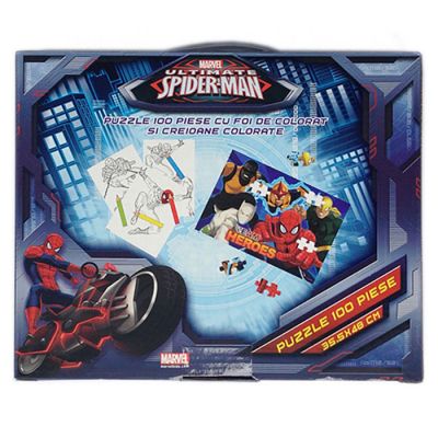 Spiderman - Puzzle in servieta + BONUS (SPD_XP02)