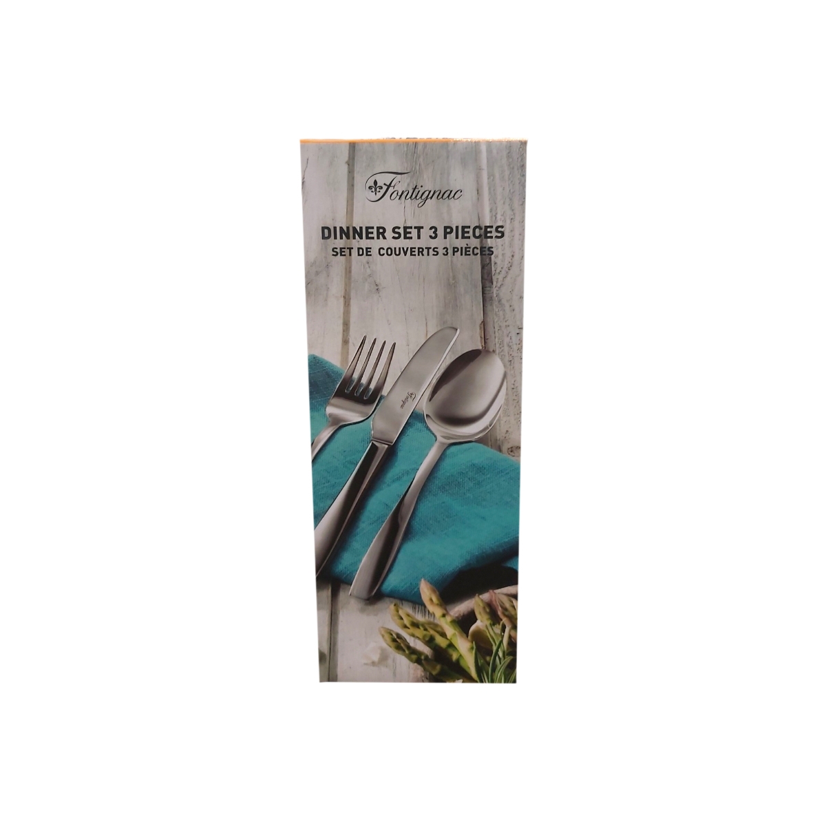 SET 3 PIESE TACAMURI INOX 18/10 FONTIGNAC