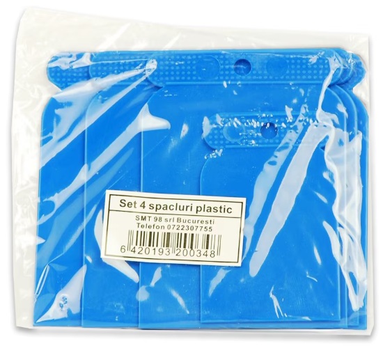 SET 4 SPACLURI PLASTIC