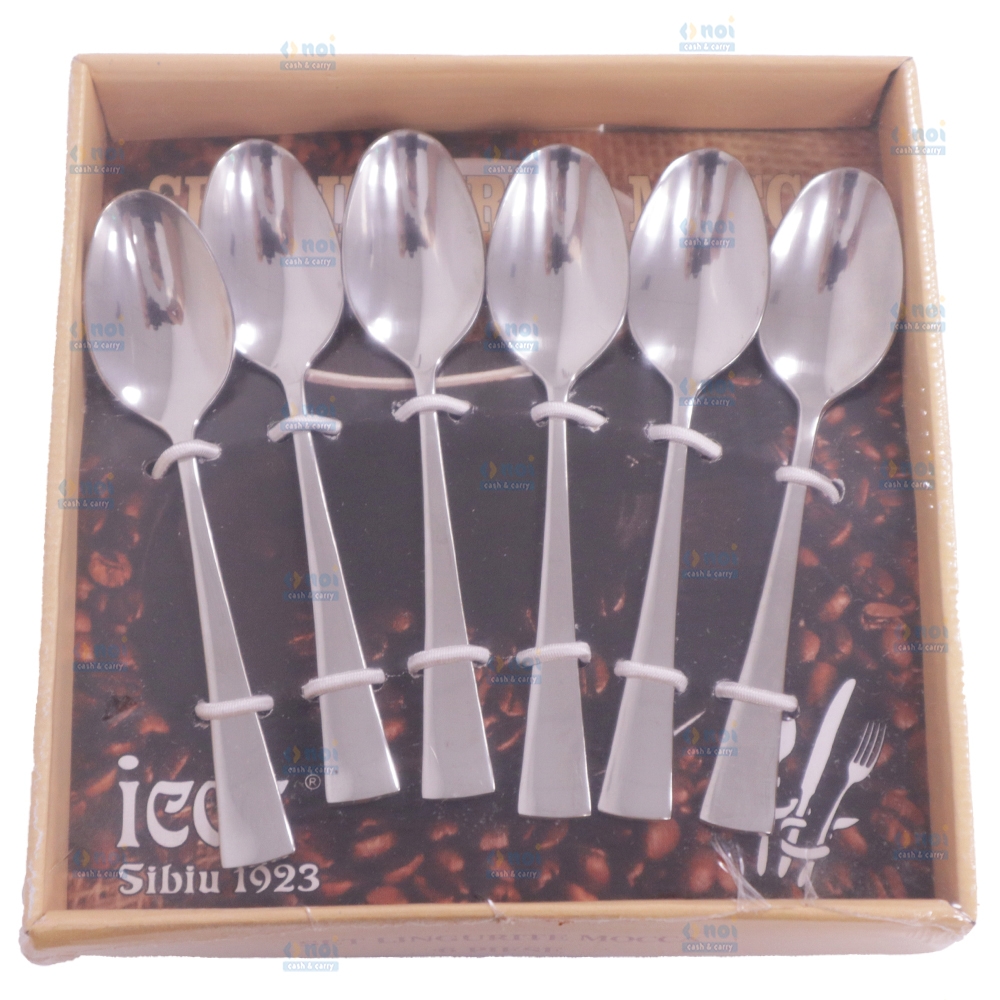 SET 6 LINGURITE MOCCA INOX ANAMARIA SATINAT S0ANAM0S06