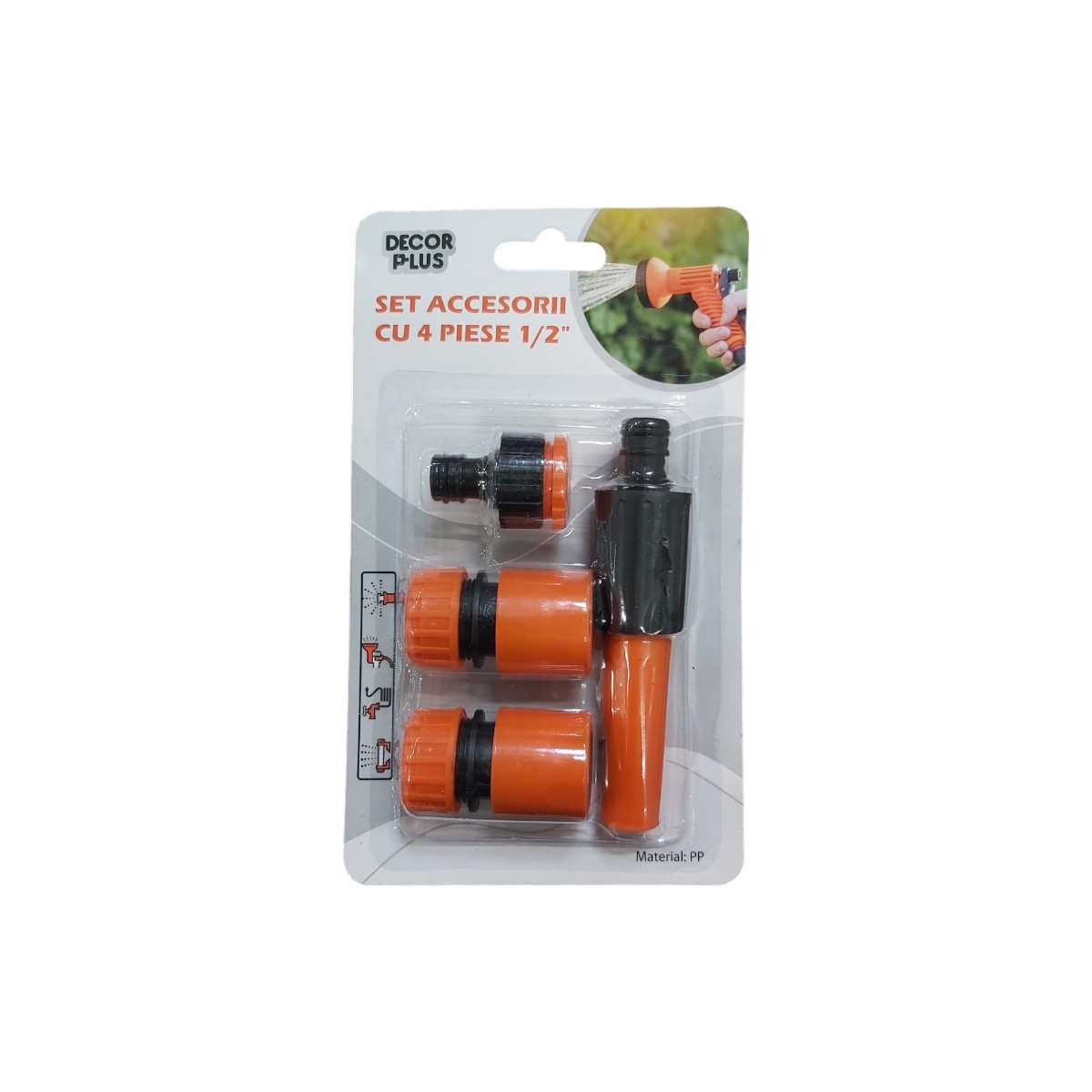 SET ACCESORII FURTUN 3/4 BR ECO-PWB5500-34