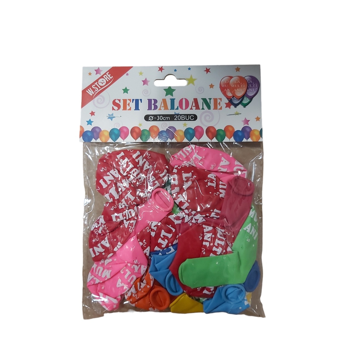 SET BALOANE 30CM 2.8G 20BUC 035411