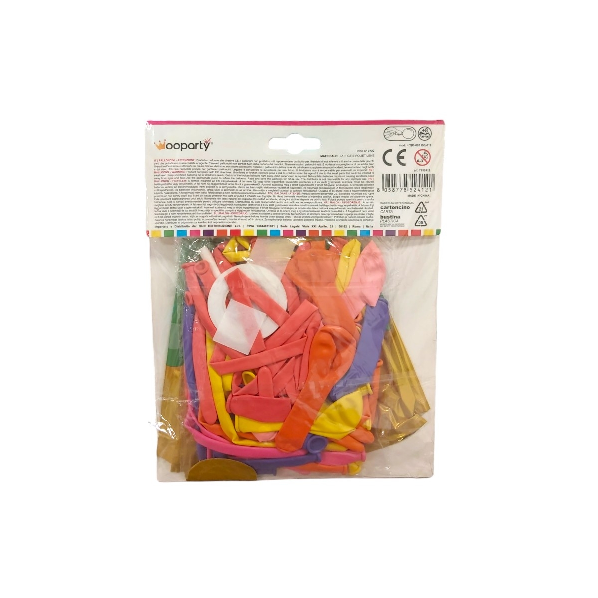 SET BALOANE LATEX SI FOLIE CANDY PARTY 35PCS 7852412