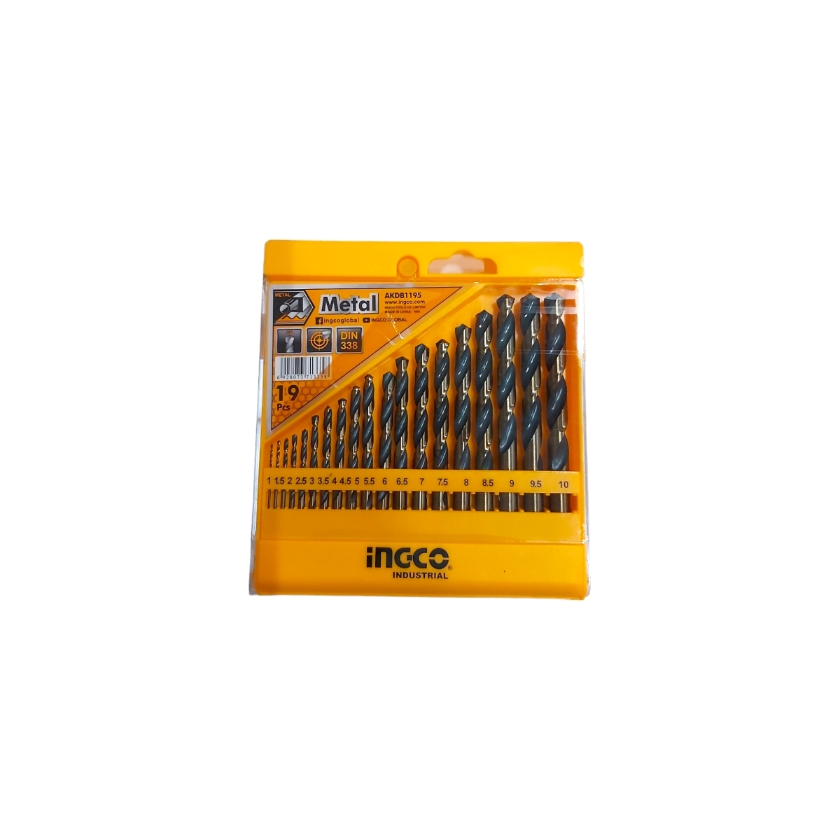 SET BURGHIE HSS METAL 19BUC AKDB1195