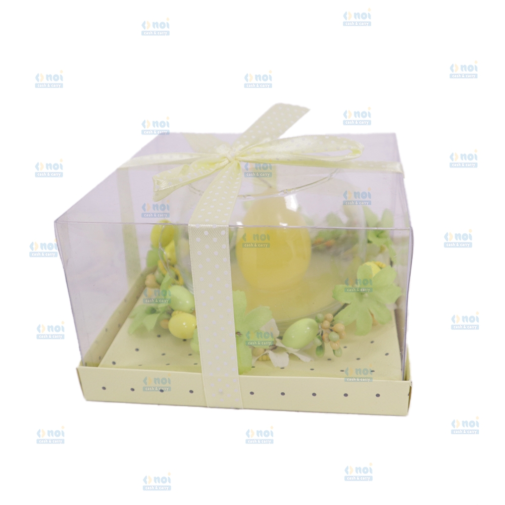 SET CADOU LUMANARE IN FORMA DE OU IN PAHAR