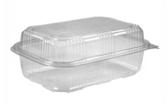 CASEROLA TRANSPARENTA CU CAPAC 1750G 100BUC/SET