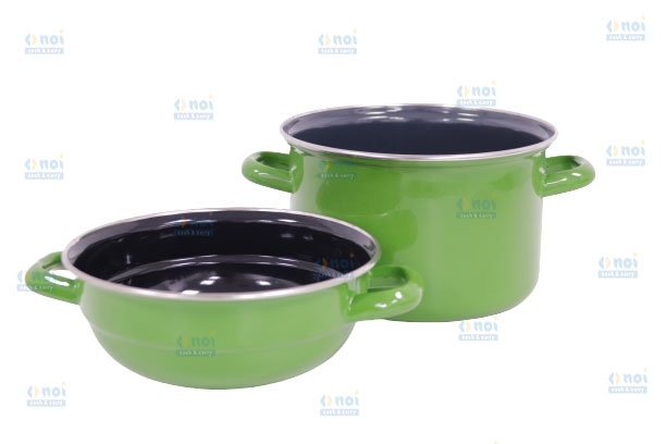 SET CRATITA INALTA CU BD. INOX+CASTRON TARAN. CU TOARTA 18CM 730173153/18