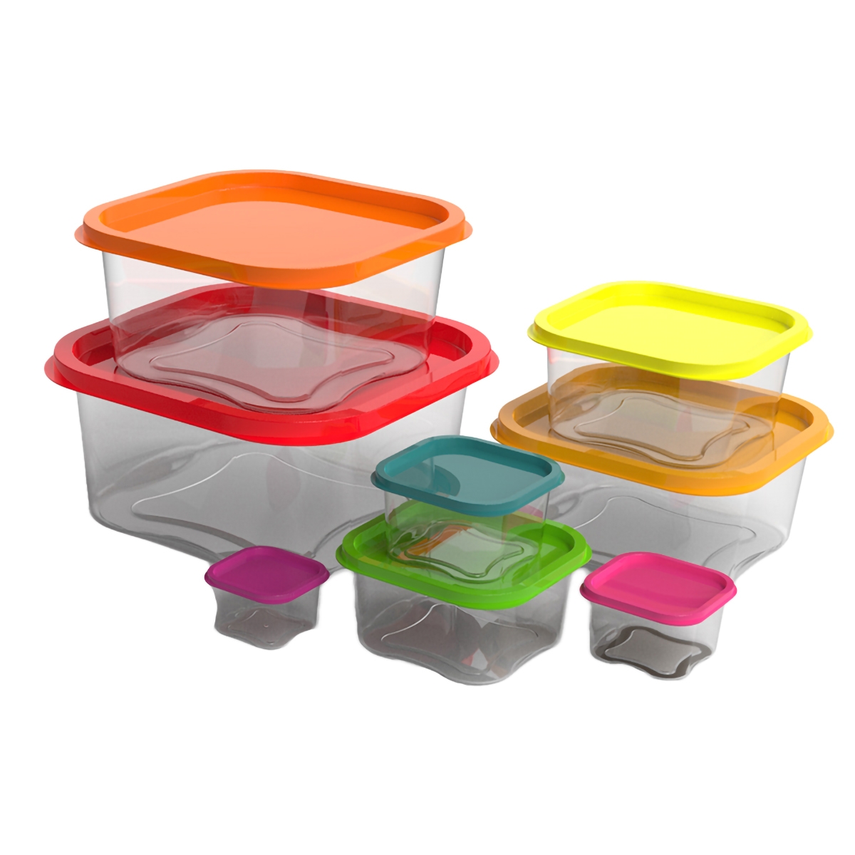 SET CUTII ALIMENTE CURCUBEU 7BUC